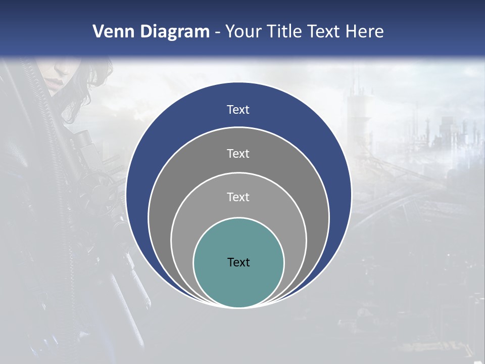 Cold Climate Electric PowerPoint Template