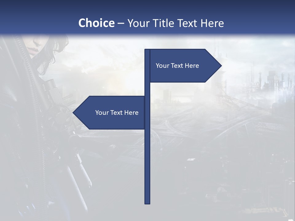 Cold Climate Electric PowerPoint Template