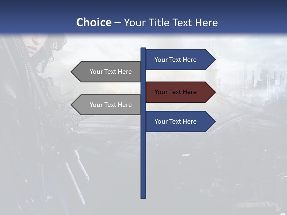 Cold Climate Electric PowerPoint Template