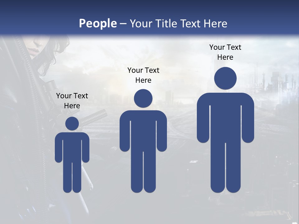 Cold Climate Electric PowerPoint Template