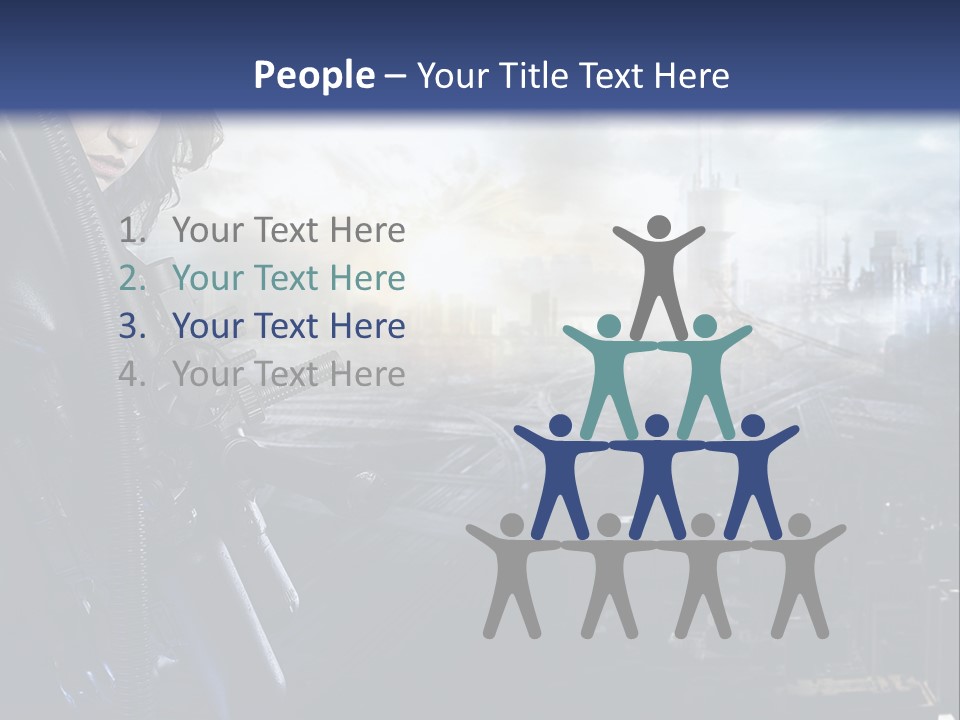 Cold Climate Electric PowerPoint Template