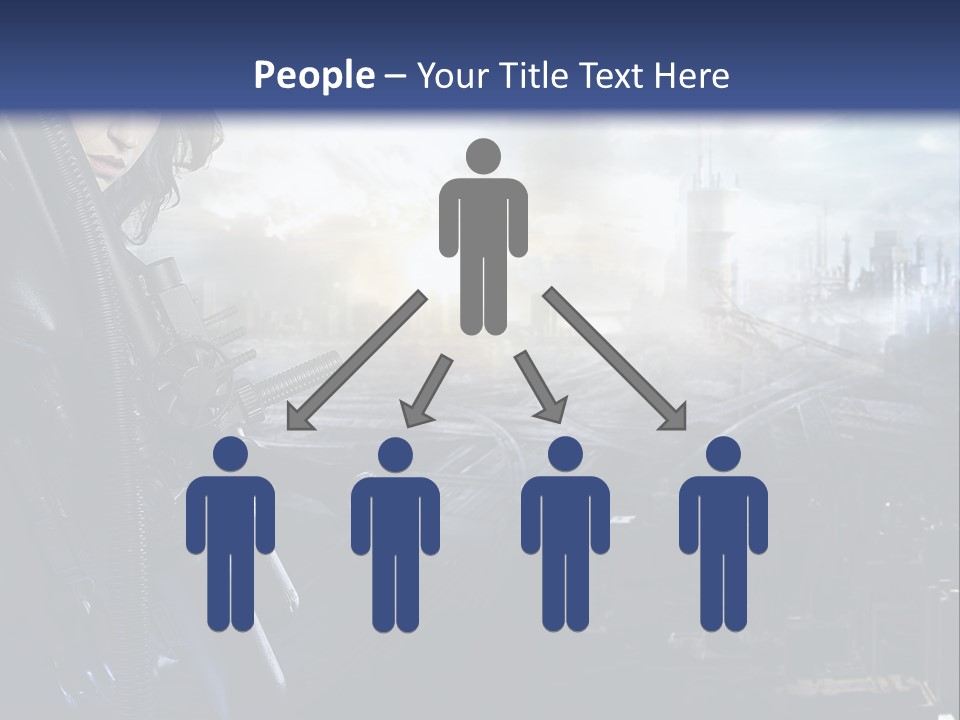 Cold Climate Electric PowerPoint Template