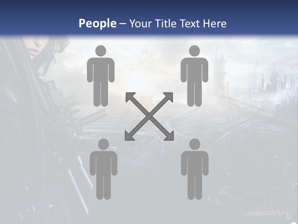 Cold Climate Electric PowerPoint Template