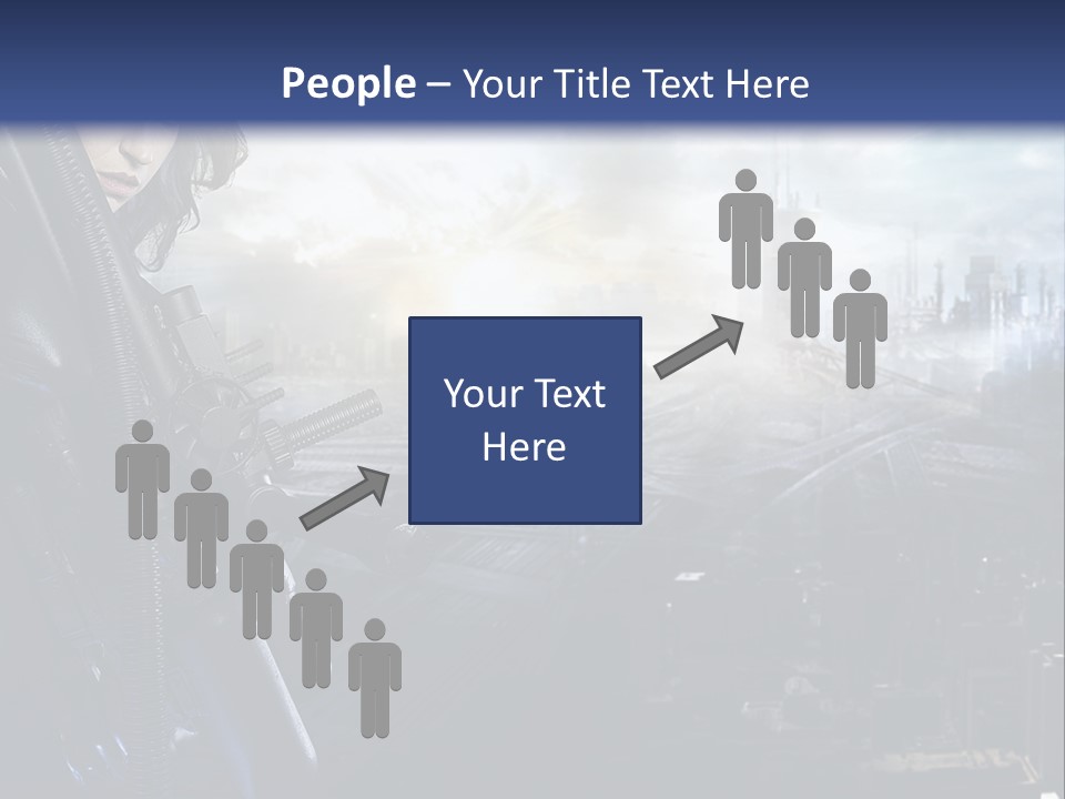 Cold Climate Electric PowerPoint Template