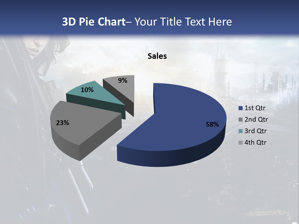 Cold Climate Electric PowerPoint Template