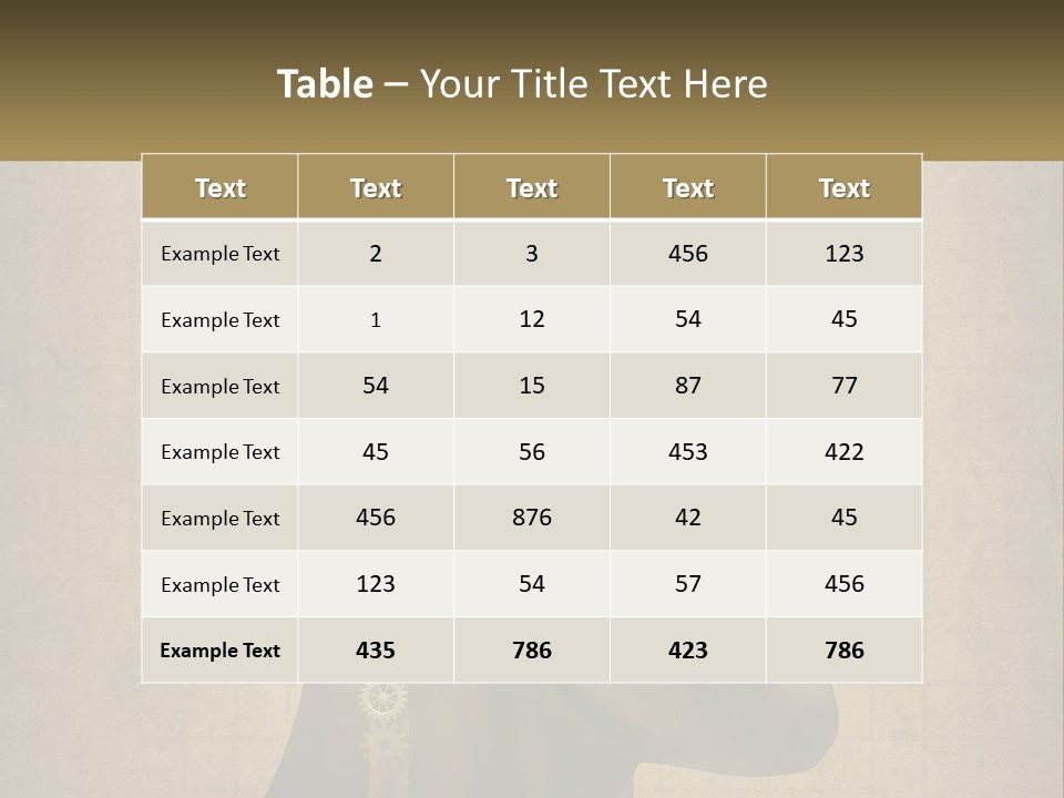System Part Climate PowerPoint Template