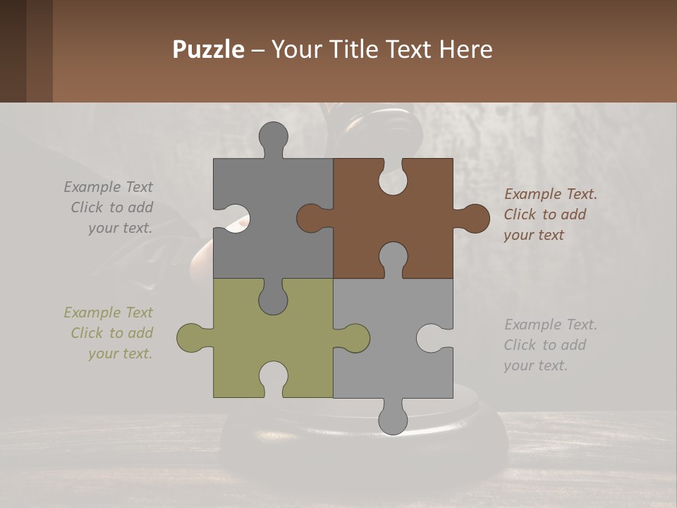 Part Unit Remote PowerPoint Template