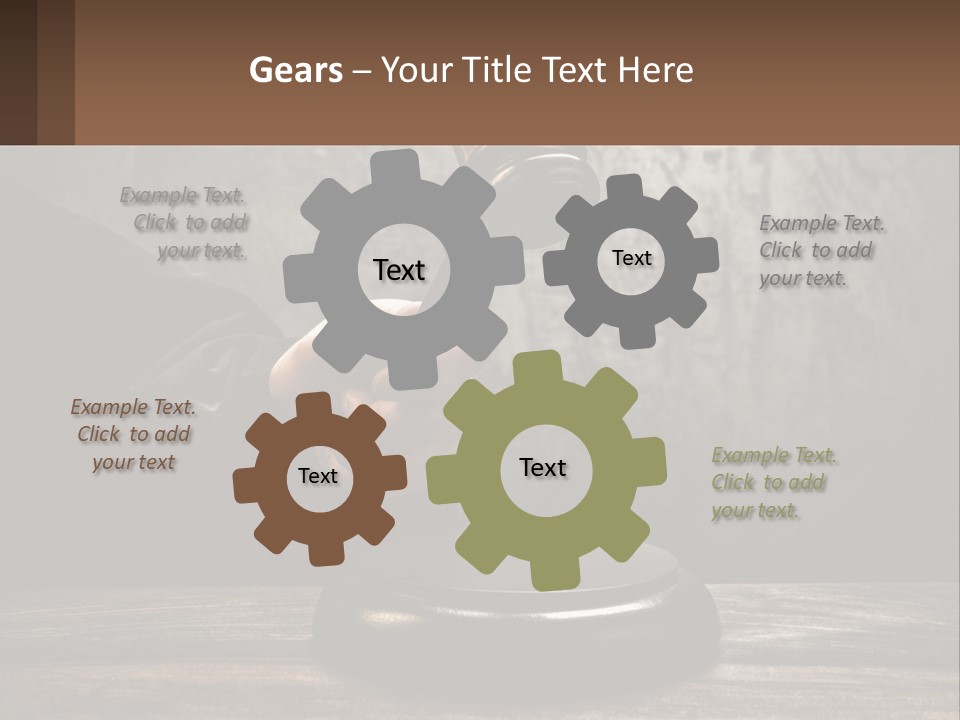 Part Unit Remote PowerPoint Template