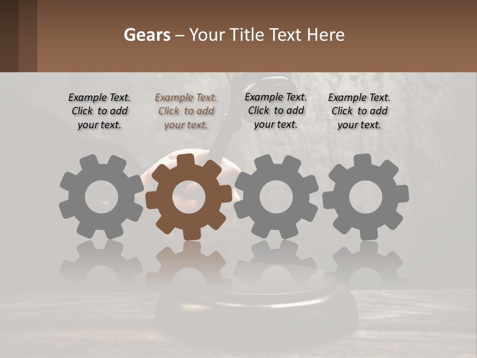 Part Unit Remote PowerPoint Template