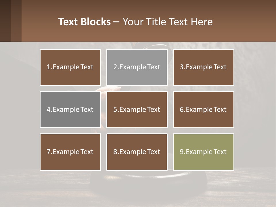 Part Unit Remote PowerPoint Template