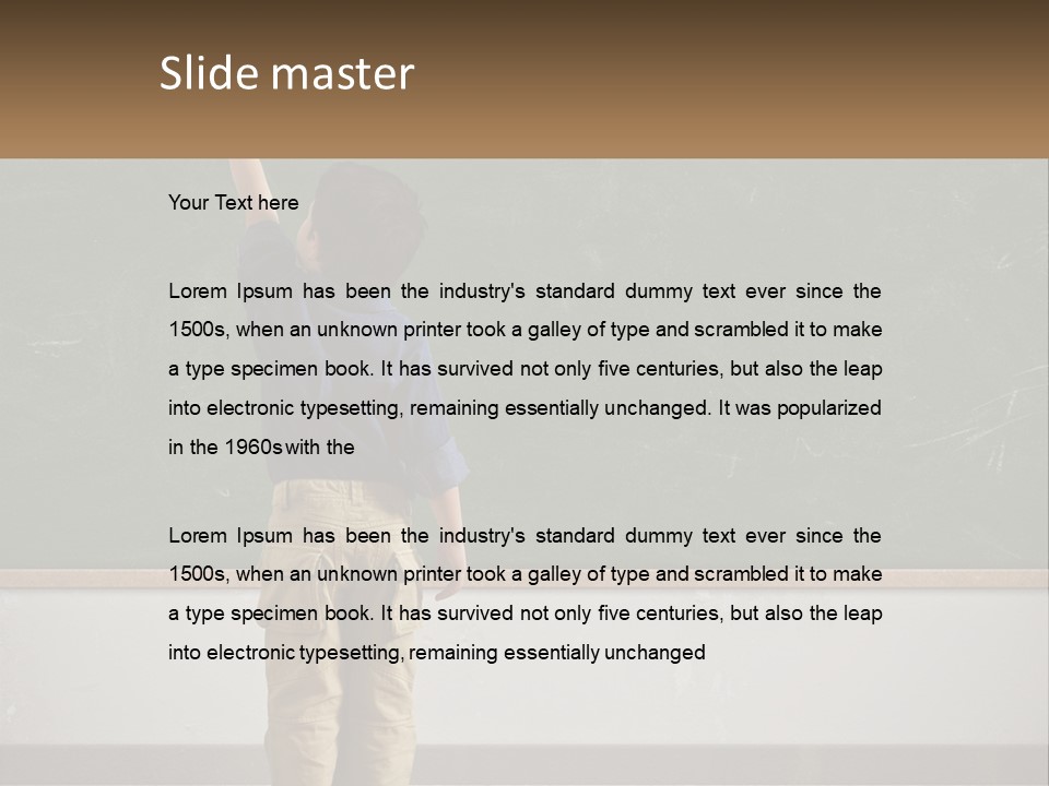 Conditioner House Equipment PowerPoint Template
