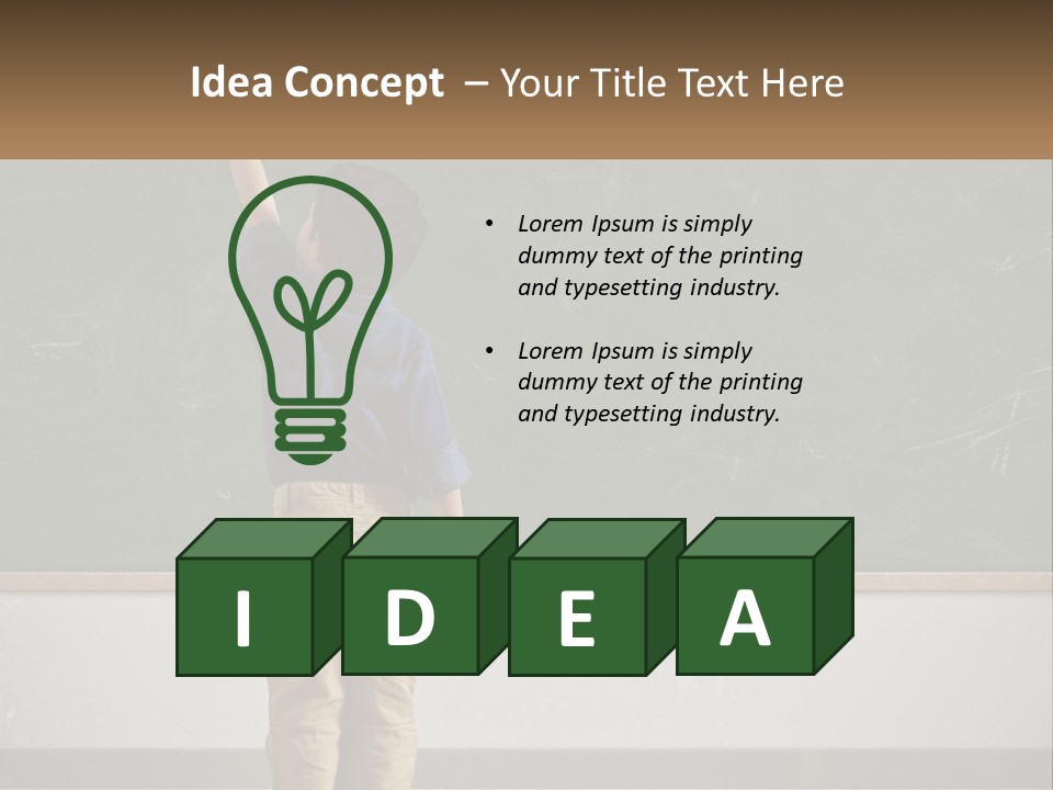 Conditioner House Equipment PowerPoint Template