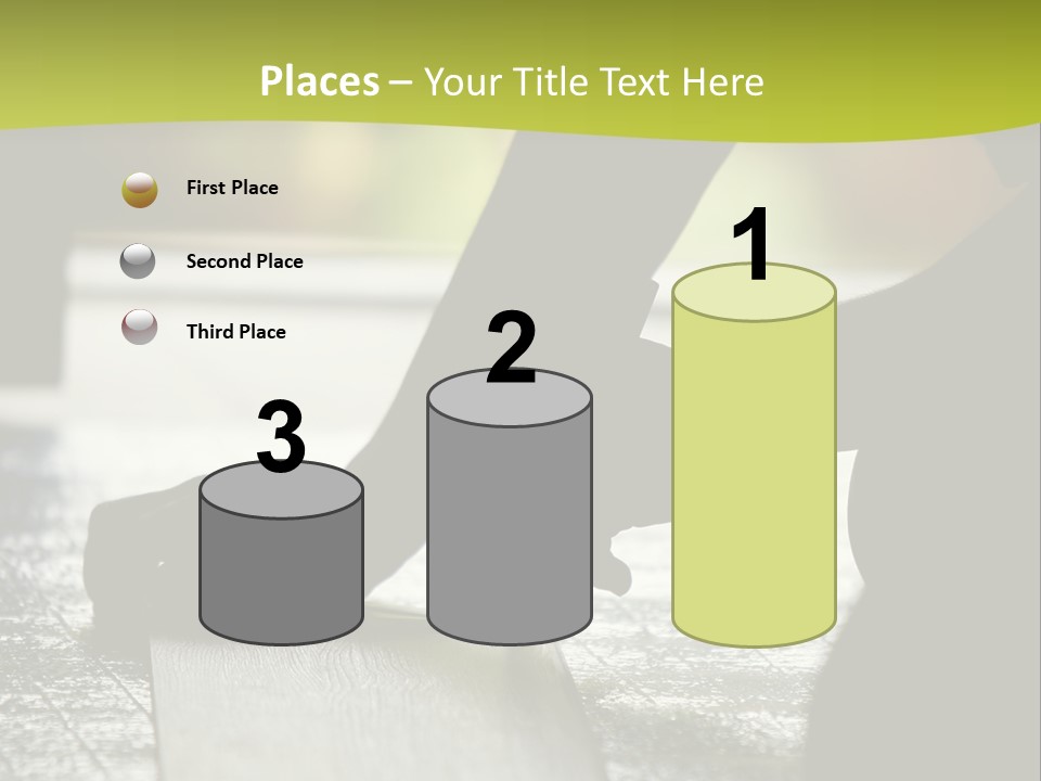 White Ventilation Remote PowerPoint Template
