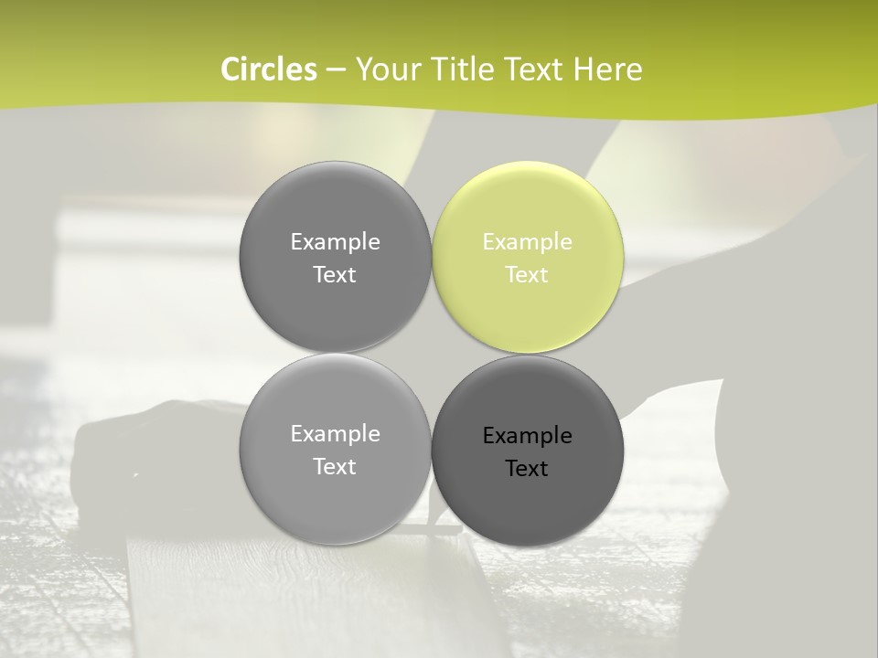 White Ventilation Remote PowerPoint Template