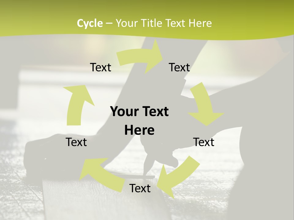 White Ventilation Remote PowerPoint Template