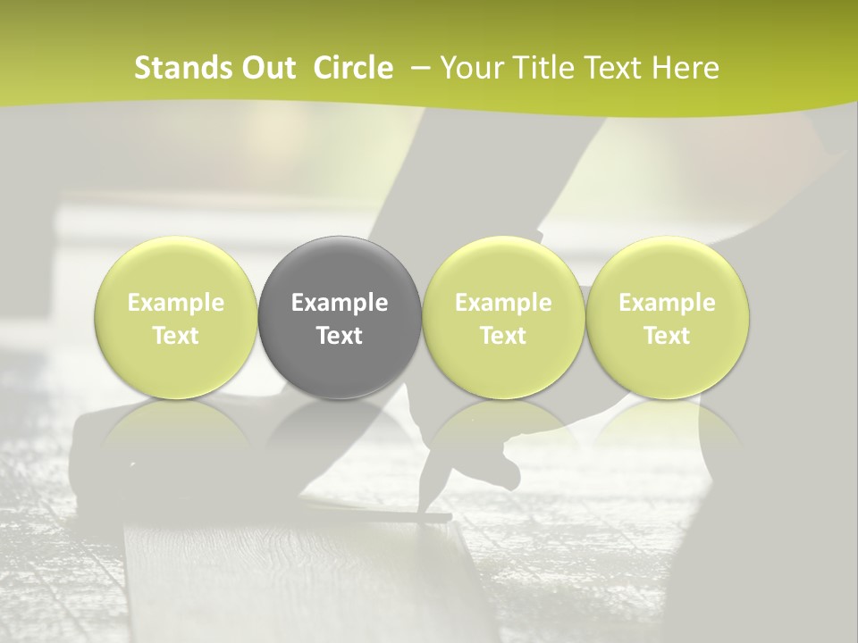 White Ventilation Remote PowerPoint Template