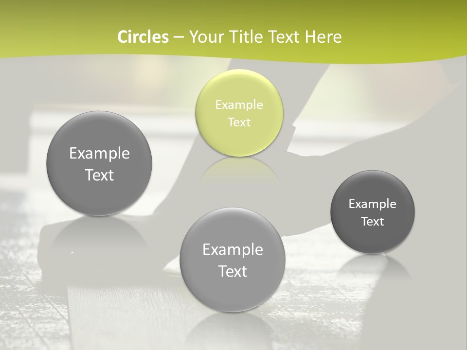 White Ventilation Remote PowerPoint Template