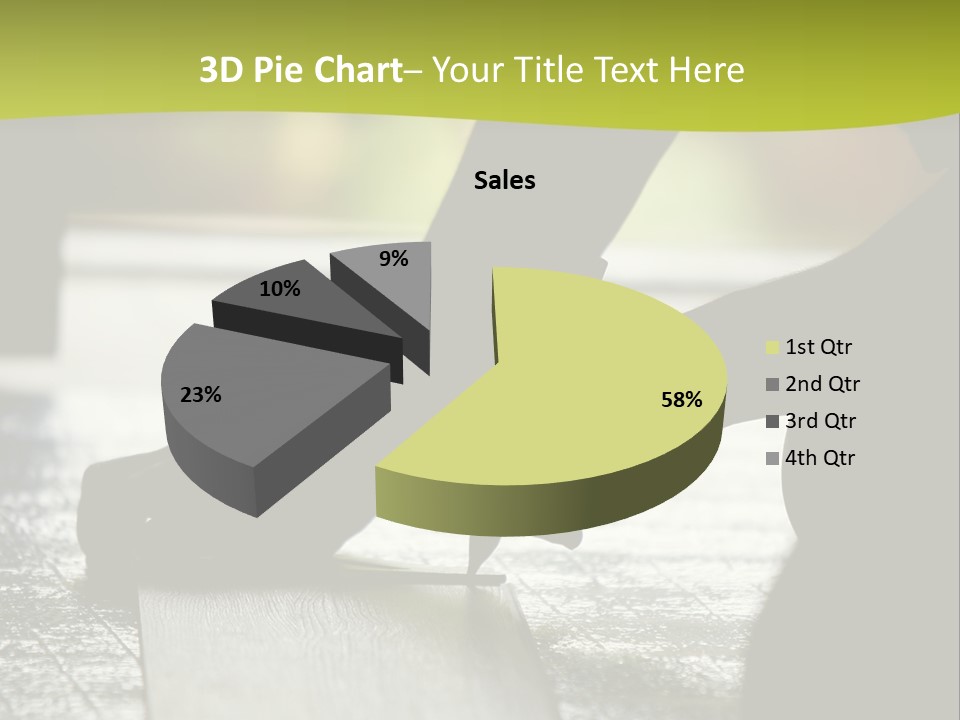 White Ventilation Remote PowerPoint Template