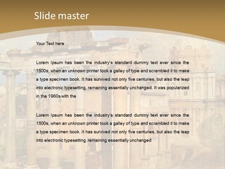 Electric Climate Heat PowerPoint Template