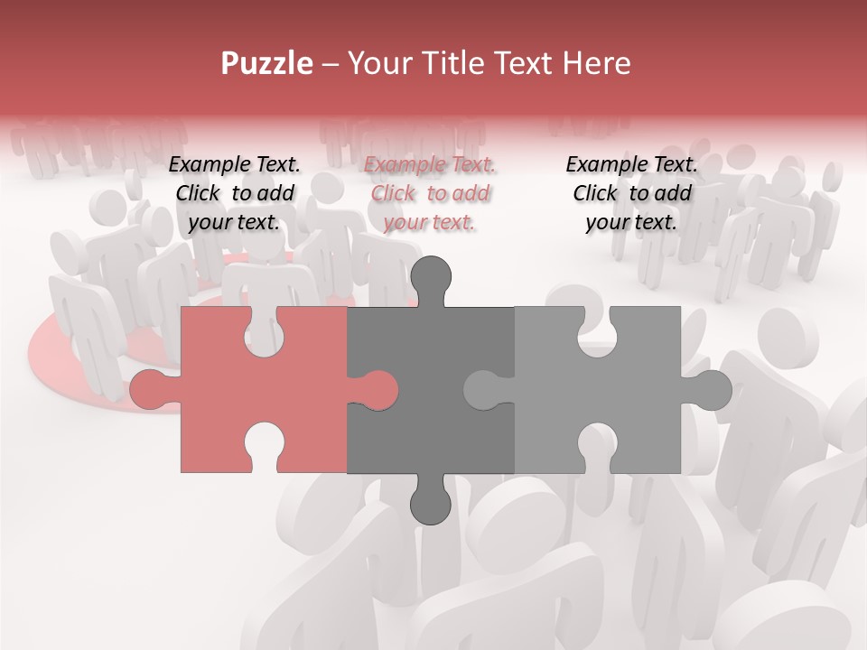 Equipment White Part PowerPoint Template