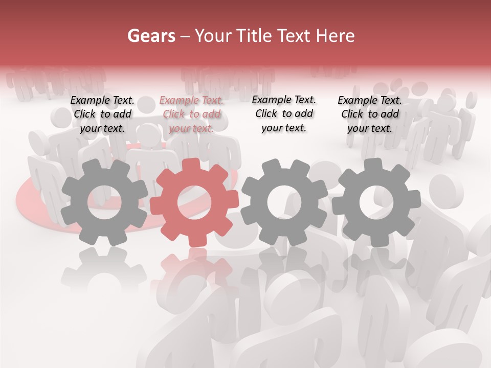 Equipment White Part PowerPoint Template