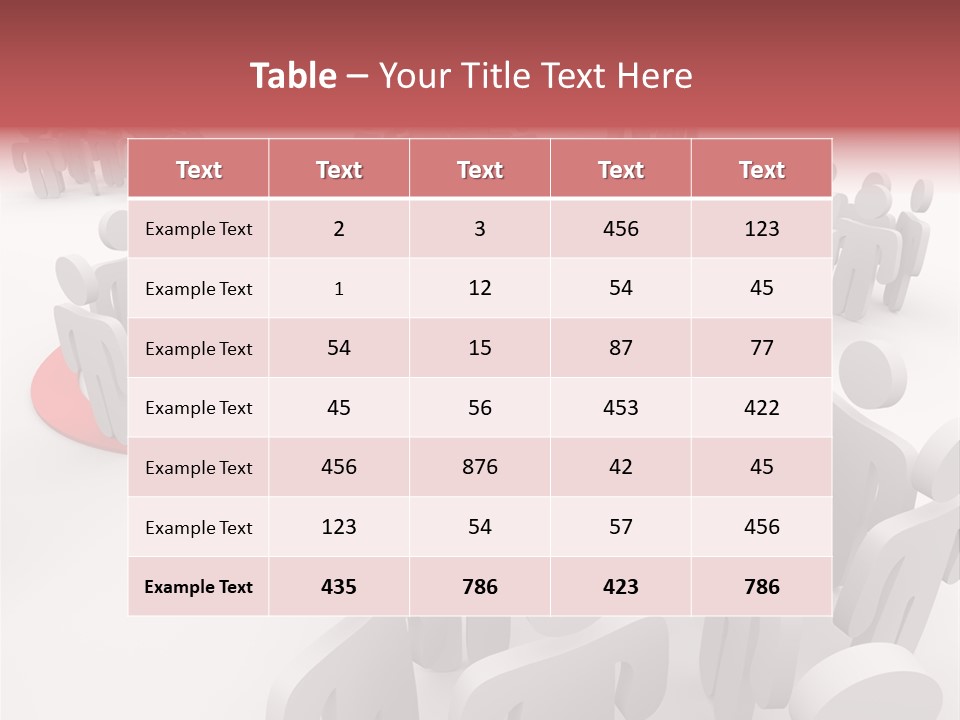 Equipment White Part PowerPoint Template