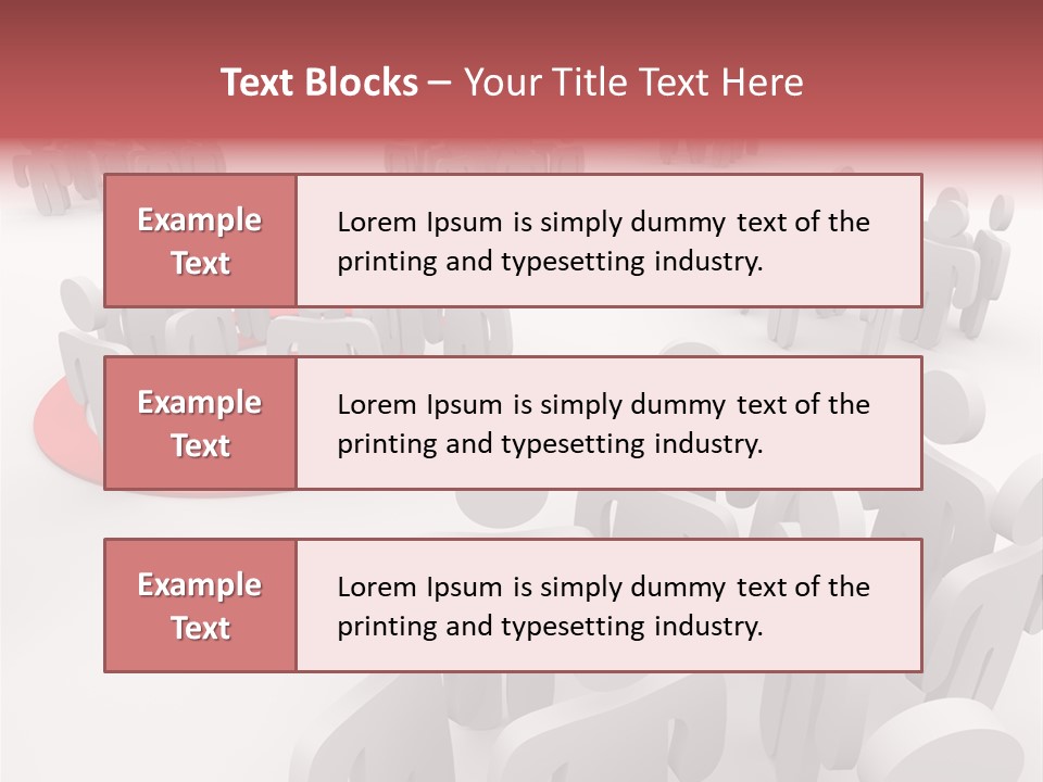 Equipment White Part PowerPoint Template