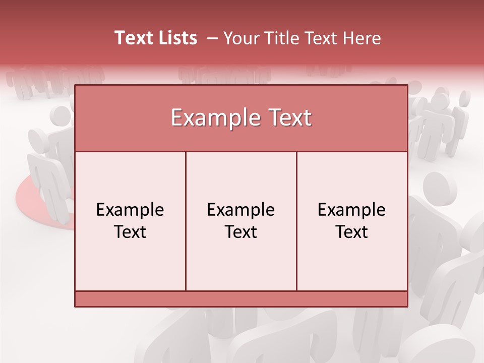 Equipment White Part PowerPoint Template