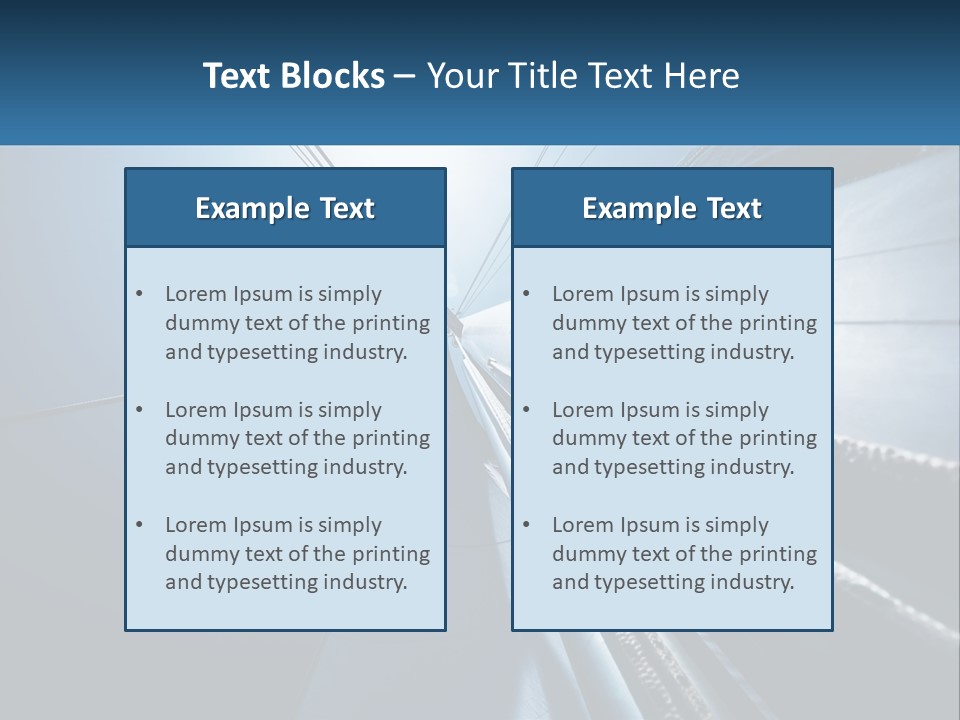 Switch House Part PowerPoint Template