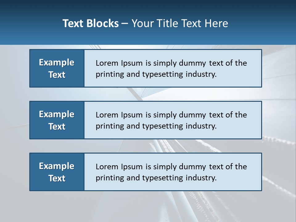Switch House Part PowerPoint Template