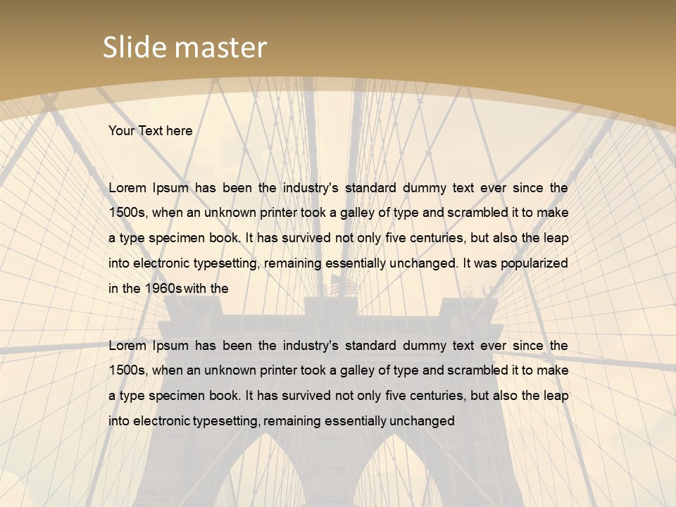 Temperature Electric Supply PowerPoint Template