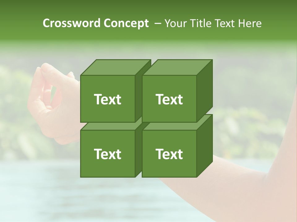 Unit Conditioner System PowerPoint Template