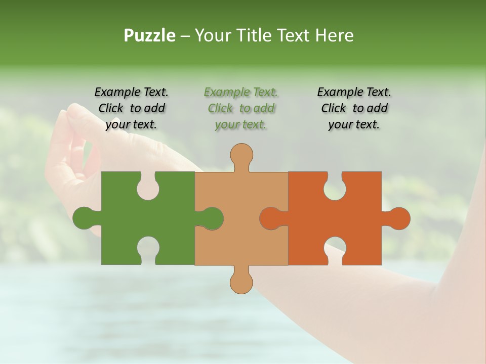 Unit Conditioner System PowerPoint Template