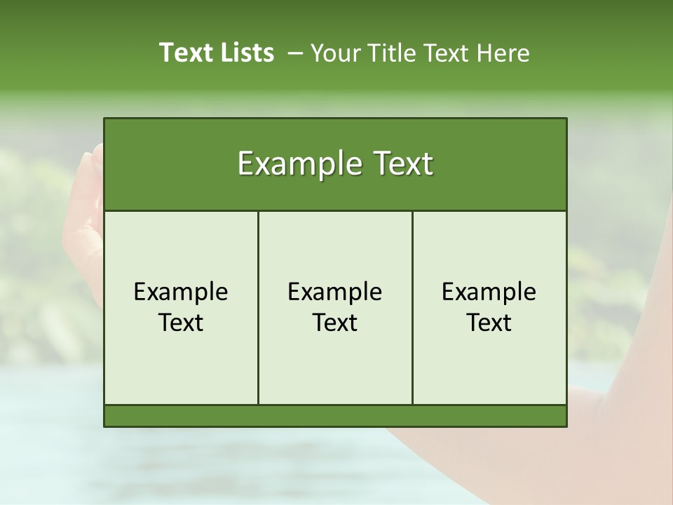 Unit Conditioner System PowerPoint Template
