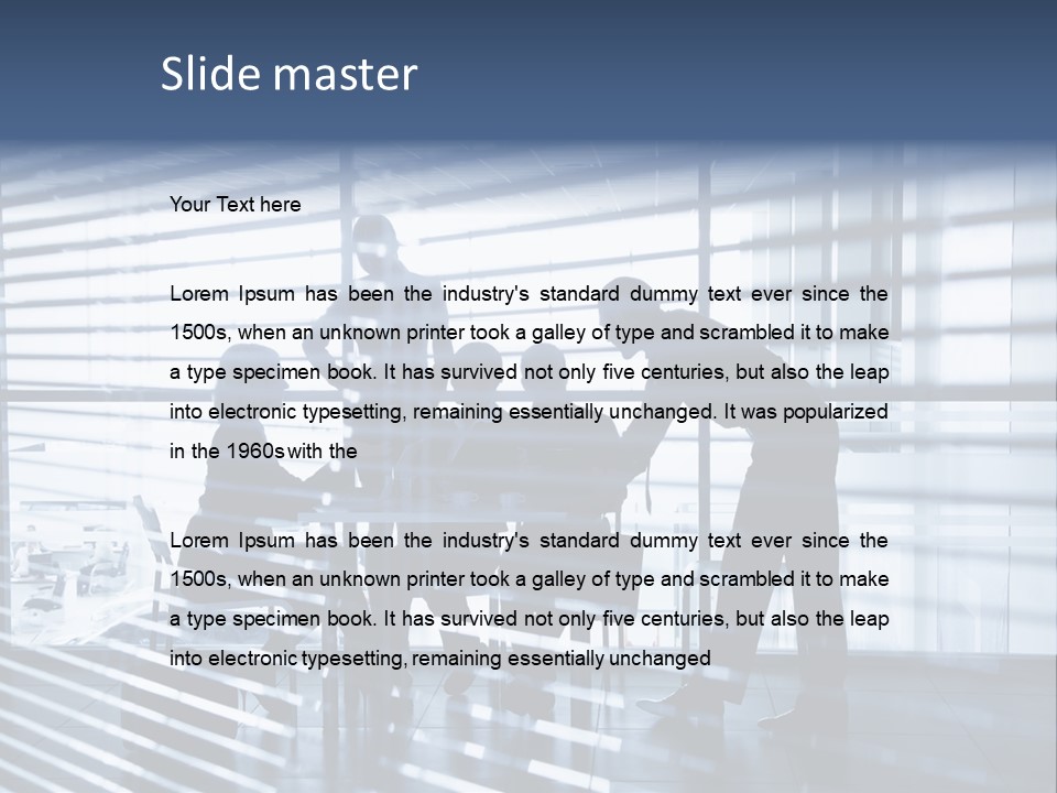 Unit Condition Part PowerPoint Template