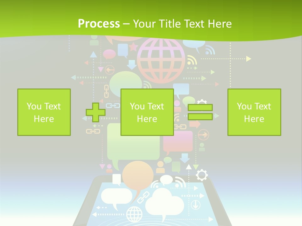 Air Electricity Conditioner PowerPoint Template