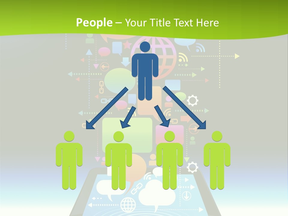 Air Electricity Conditioner PowerPoint Template