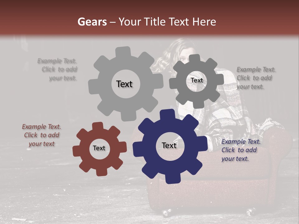Technology Electricity Cooling PowerPoint Template
