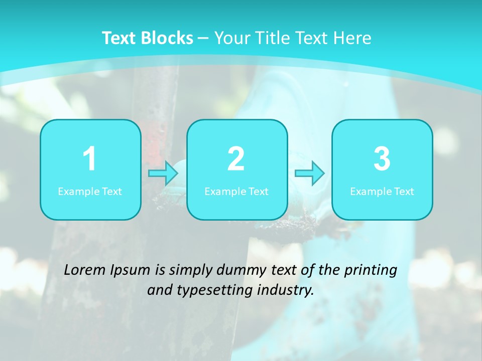 White Equipment Industry PowerPoint Template