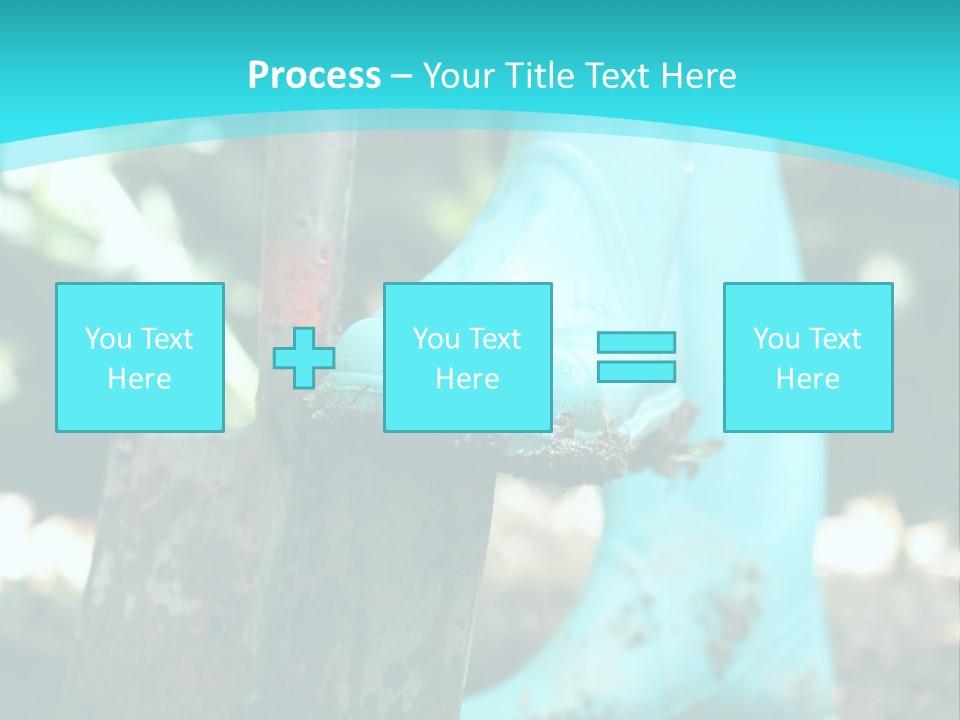 White Equipment Industry PowerPoint Template