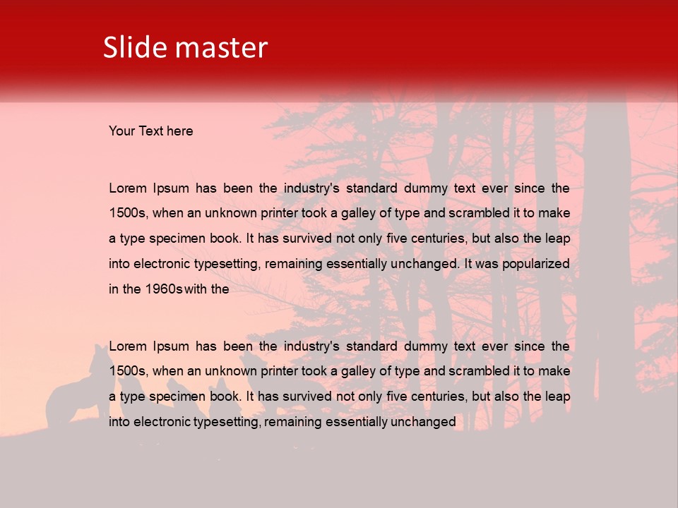 House Air Electricity PowerPoint Template