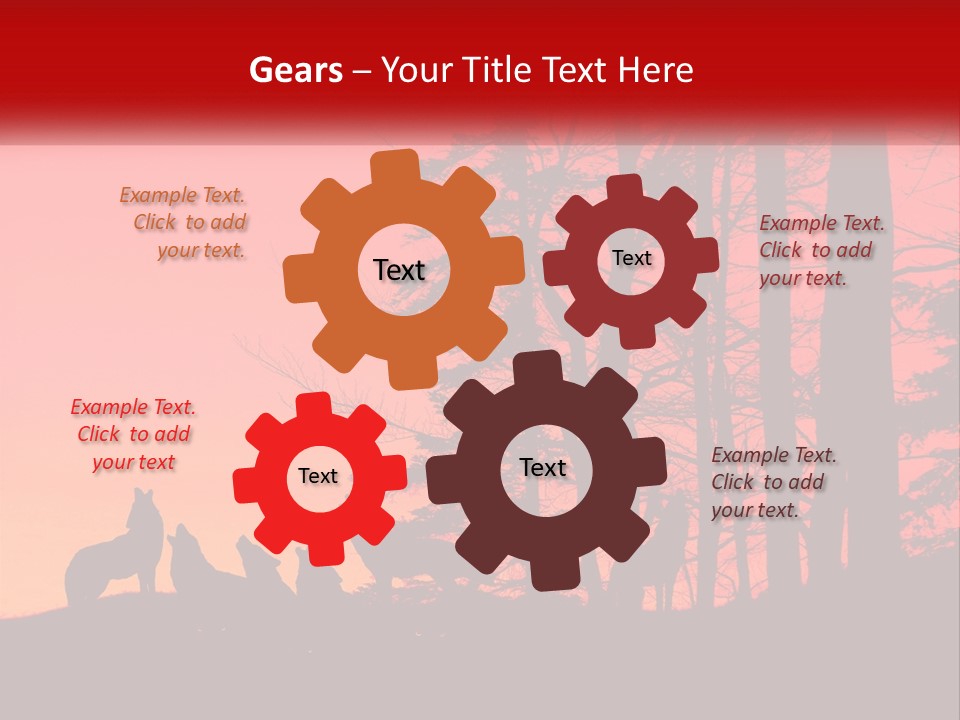 House Air Electricity PowerPoint Template