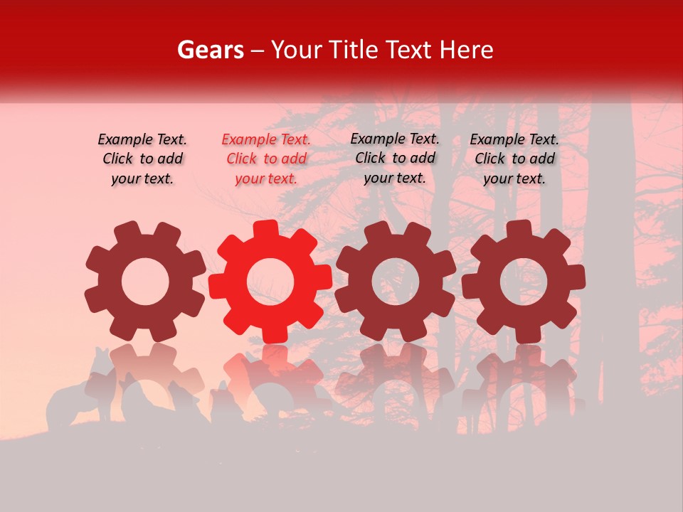 House Air Electricity PowerPoint Template