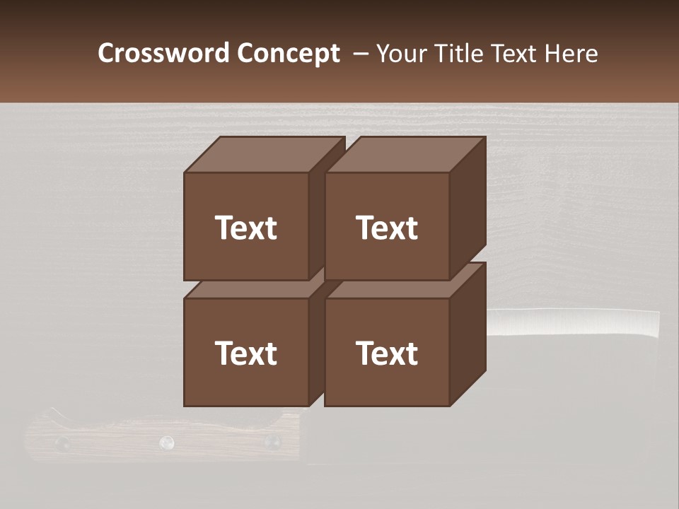 Cold White Power PowerPoint Template