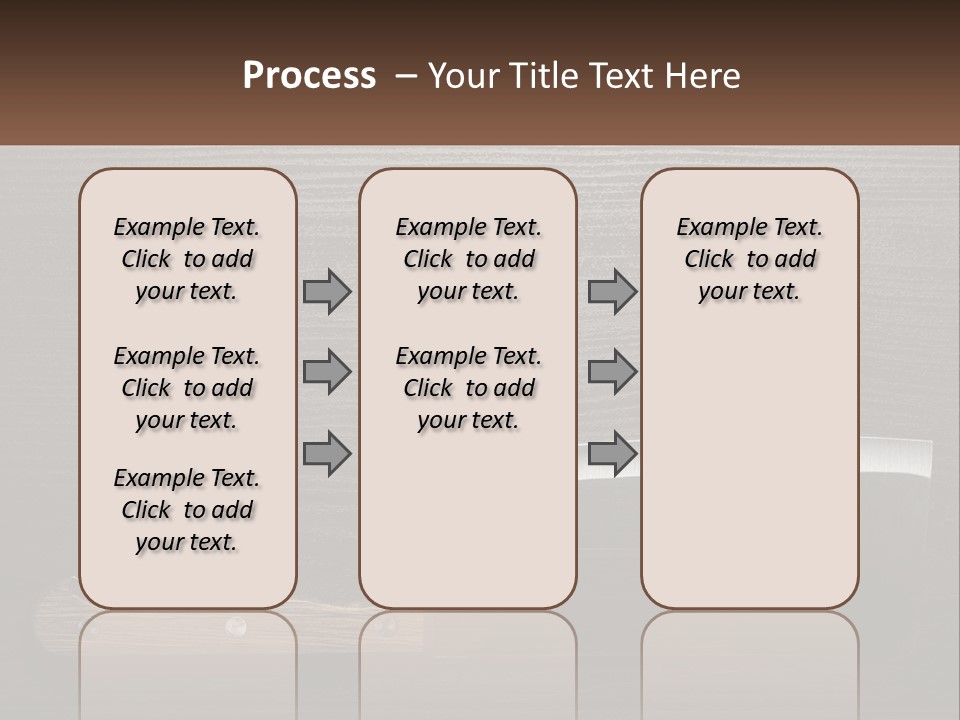 Cold White Power PowerPoint Template