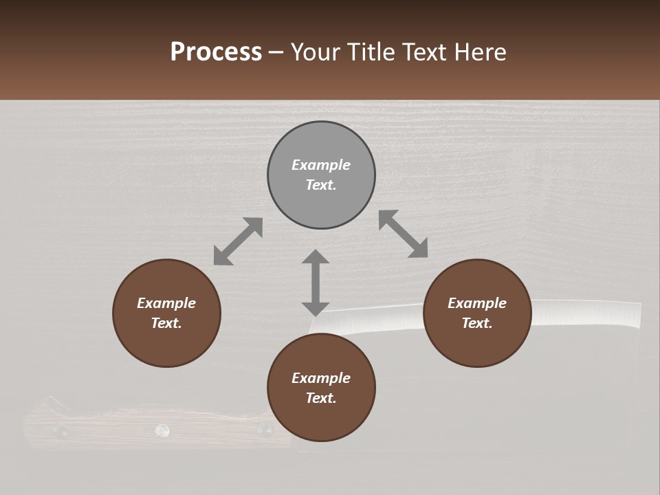 Cold White Power PowerPoint Template