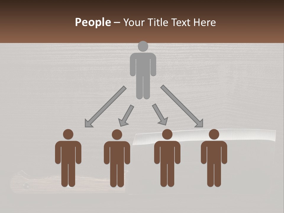 Cold White Power PowerPoint Template