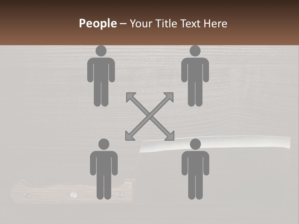 Cold White Power PowerPoint Template