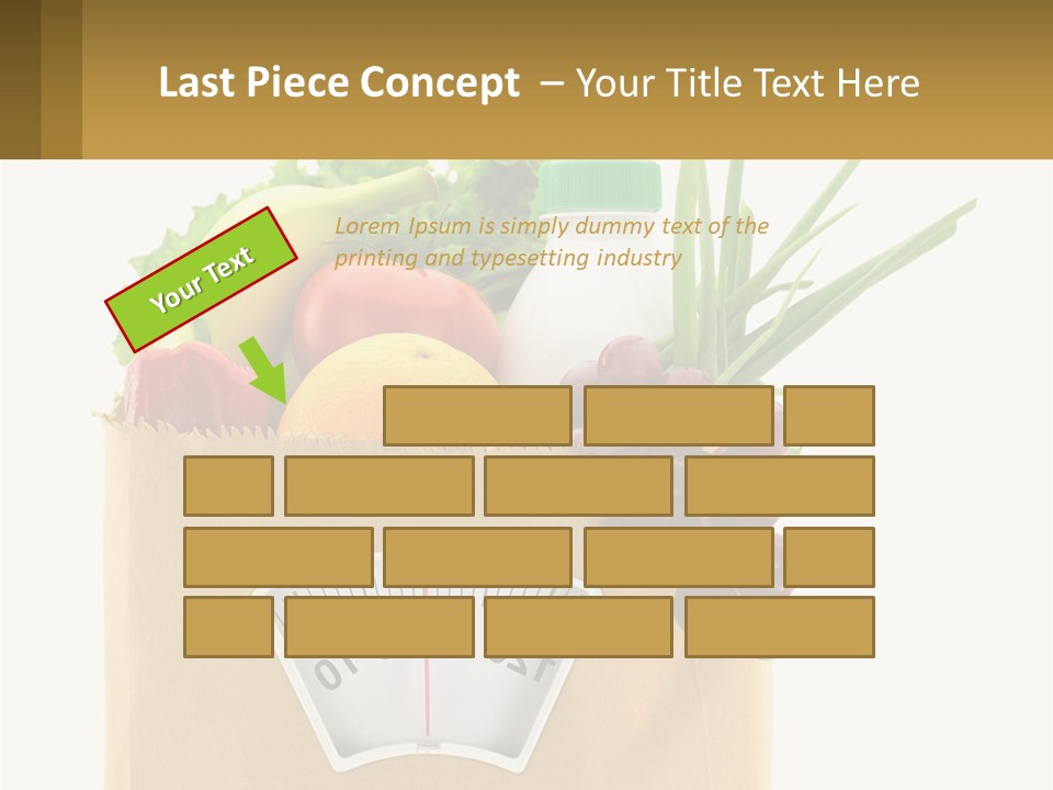 Remote Cooling House PowerPoint Template