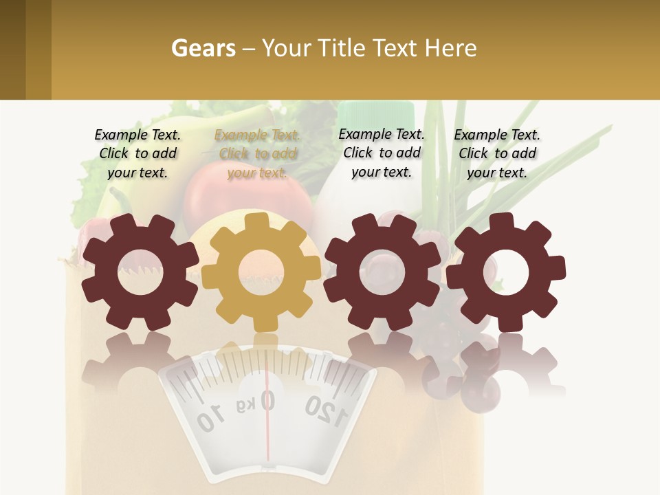 Remote Cooling House PowerPoint Template